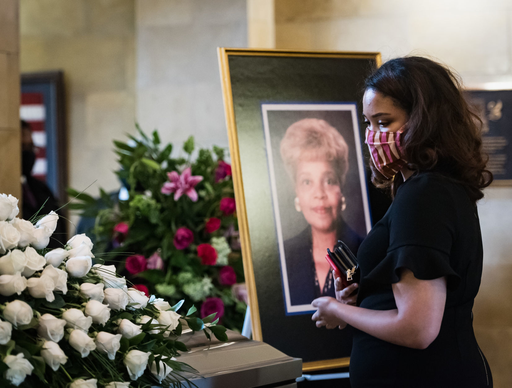 Vivian H. Burke Lies in State